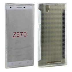 ZTE ZMax Z970 Soft TPU Gel Case (Clear)